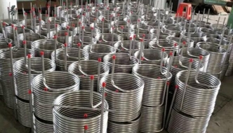 不鏽鋼（gāng）盤管在加工（gōng）過程中應該注意那些事項？